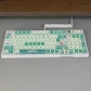 Mahjong / CS GO / EVA / GUMDAM 104+18 Clear PC+PBT Dye-subbed Pudding Jelly Keycaps Set MDA Profile Mechanical Keyboard